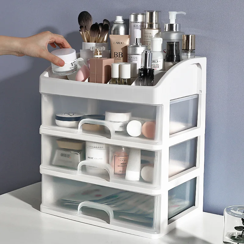 Double-layer Plastic Cosmetic Storage Box Desktop Storage Box Drawer Office Makeup Lipstick Organizer Bathroom Organizer Rack
Double-layer Plastic Cosmetic Storage Box Desktop Storage Box Drawer Office Makeup Lipstick Organizer Bathroom Organizer Rack