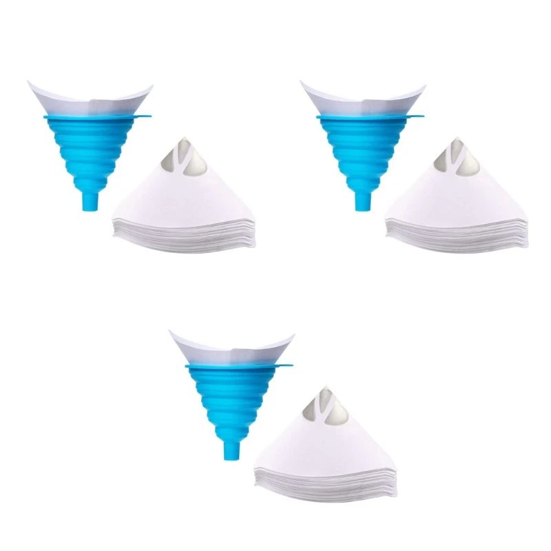 3D Printer Paper Filter Set 51Pcs/101/151Pcs PLA Photocuring Consumables UV Resin Accessories Paper and Silicone Funnel
3D Printer Paper Filter Set 51Pcs/101/151Pcs PLA Photocuring Consumables UV Resin Accessories Paper and Silicone Funnel