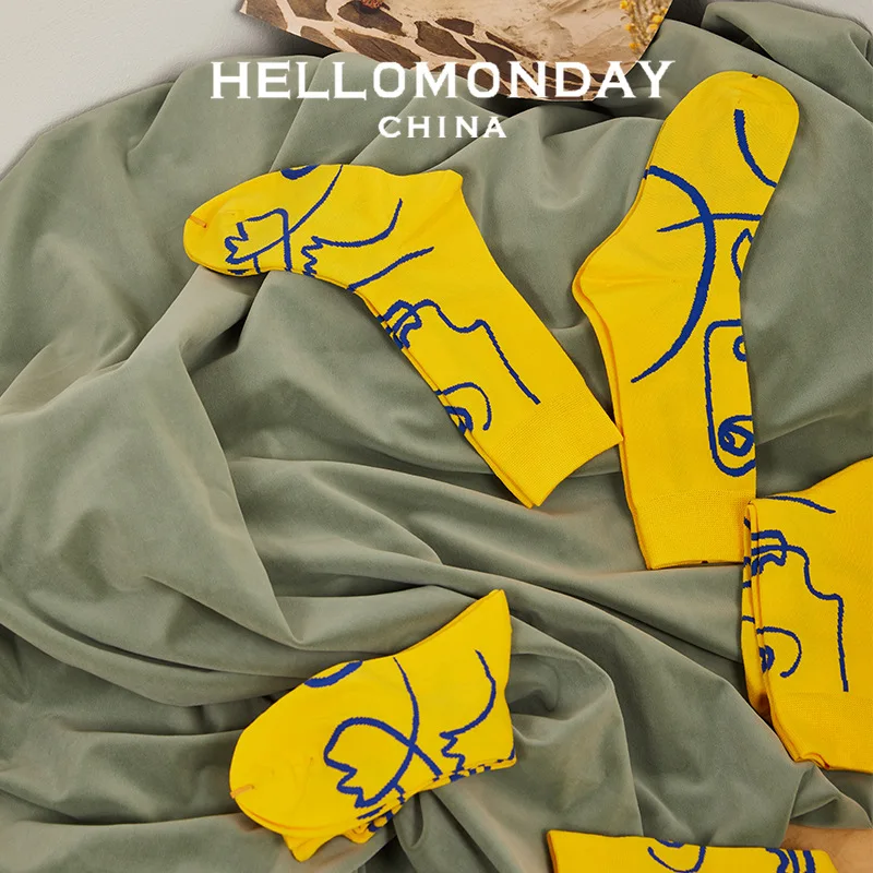 Милые желтые носки hellomonday 34268, женские спортивные ветрозащитные чулки из Южной Кореи
Милые желтые носки hellomonday 34268, женские спортивные ветрозащитные чулки из Южной Кореи