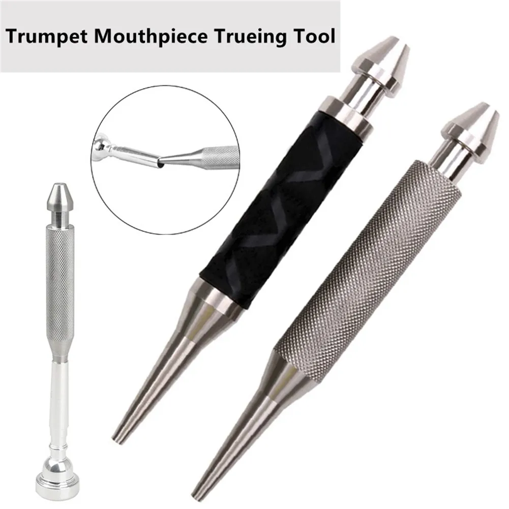 Professional Trumpet Mouthpiece Trueing Tool Repair Accessory For 3C 5C 7C Size Steel Double Head Gauge Cone Trumpet Tuning Tool
Professional Trumpet Mouthpiece Trueing Tool Repair Accessory For 3C 5C 7C Size Steel Double Head Gauge Cone Trumpet Tuning Tool