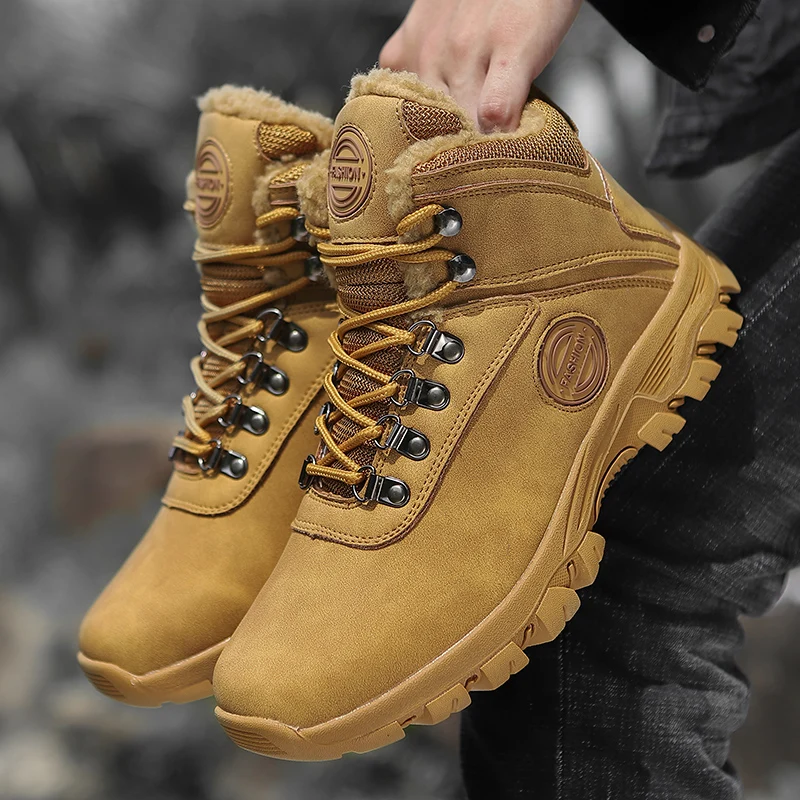 Мужские модные уличные повседневные Ботинки Martin, большие размеры Нескользящие рабочие ботинки, зимние высокие и бархатные теплые мужские к...
Мужские модные уличные повседневные Ботинки Martin, большие размеры Нескользящие рабочие ботинки, зимние высокие и бархатные теплые мужские к...