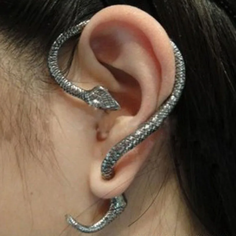 1Pc New Vintage Punk Snake Shape Hip Hop Gold Silver Color Metal Plated Stud Cuff Earrings for Women Girls Jewelry
1Pc New Vintage Punk Snake Shape Hip Hop Gold Silver Color Metal Plated Stud Cuff Earrings for Women Girls Jewelry