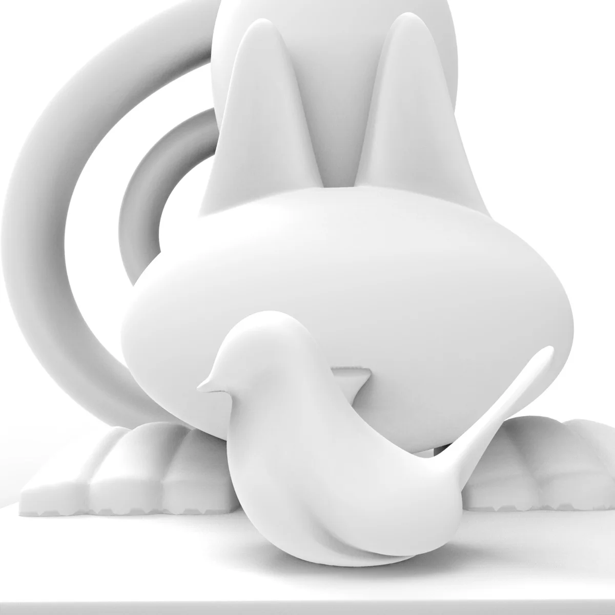 New Design Cat with Bird 3D Printed Sculpture Abstract Animal Figurine Home Decoration Accessories Decor Collectible
New Design Cat with Bird 3D Printed Sculpture Abstract Animal Figurine Home Decoration Accessories Decor Collectible