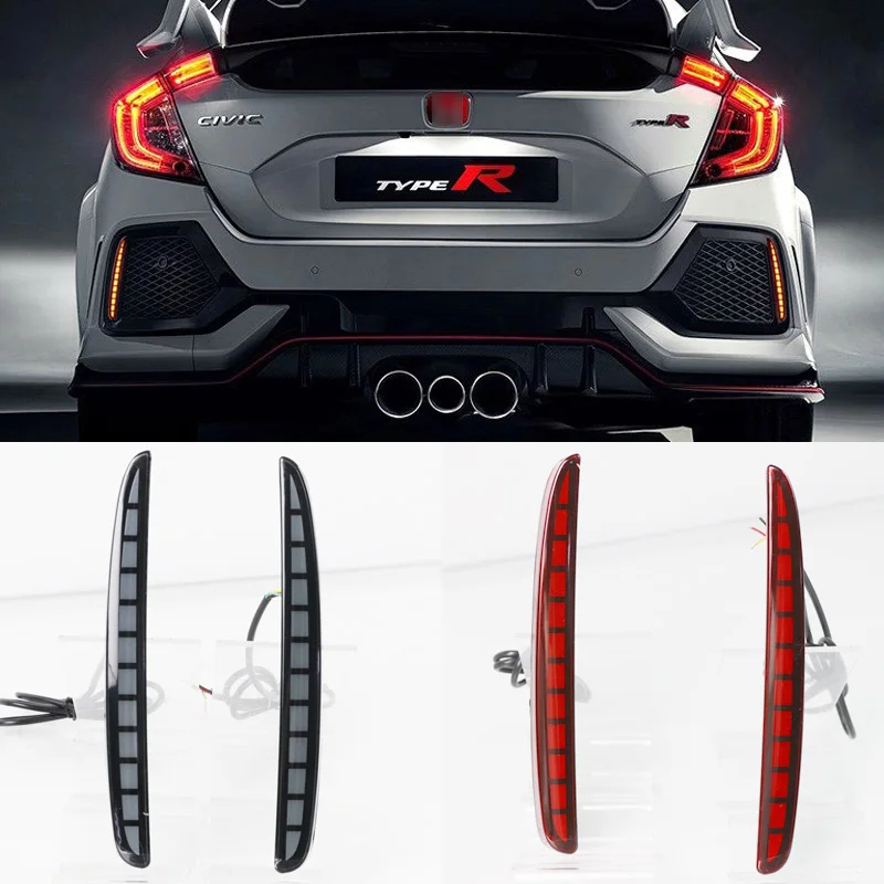 Rear Bumper Lights for Honda Civic Hatchback 2016 2017 2018 2019 2020 Led Stop Signal for Cars Fog Lights Lada Vesta Reflectors
Rear Bumper Lights for Honda Civic Hatchback 2016 2017 2018 2019 2020 Led Stop Signal for Cars Fog Lights Lada Vesta Reflectors