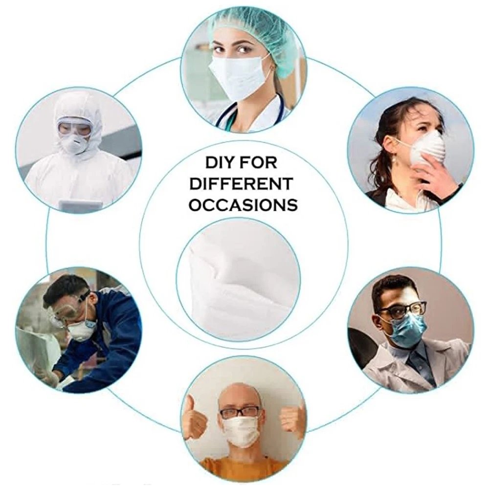 10pcs Diy Self-adhesive Sponge Seal Nose Bridge Pads Strip For Masks Comfortable Breathe Smoothly Pad Mask Accessory
10pcs Diy Self-adhesive Sponge Seal Nose Bridge Pads Strip For Masks Comfortable Breathe Smoothly Pad Mask Accessory