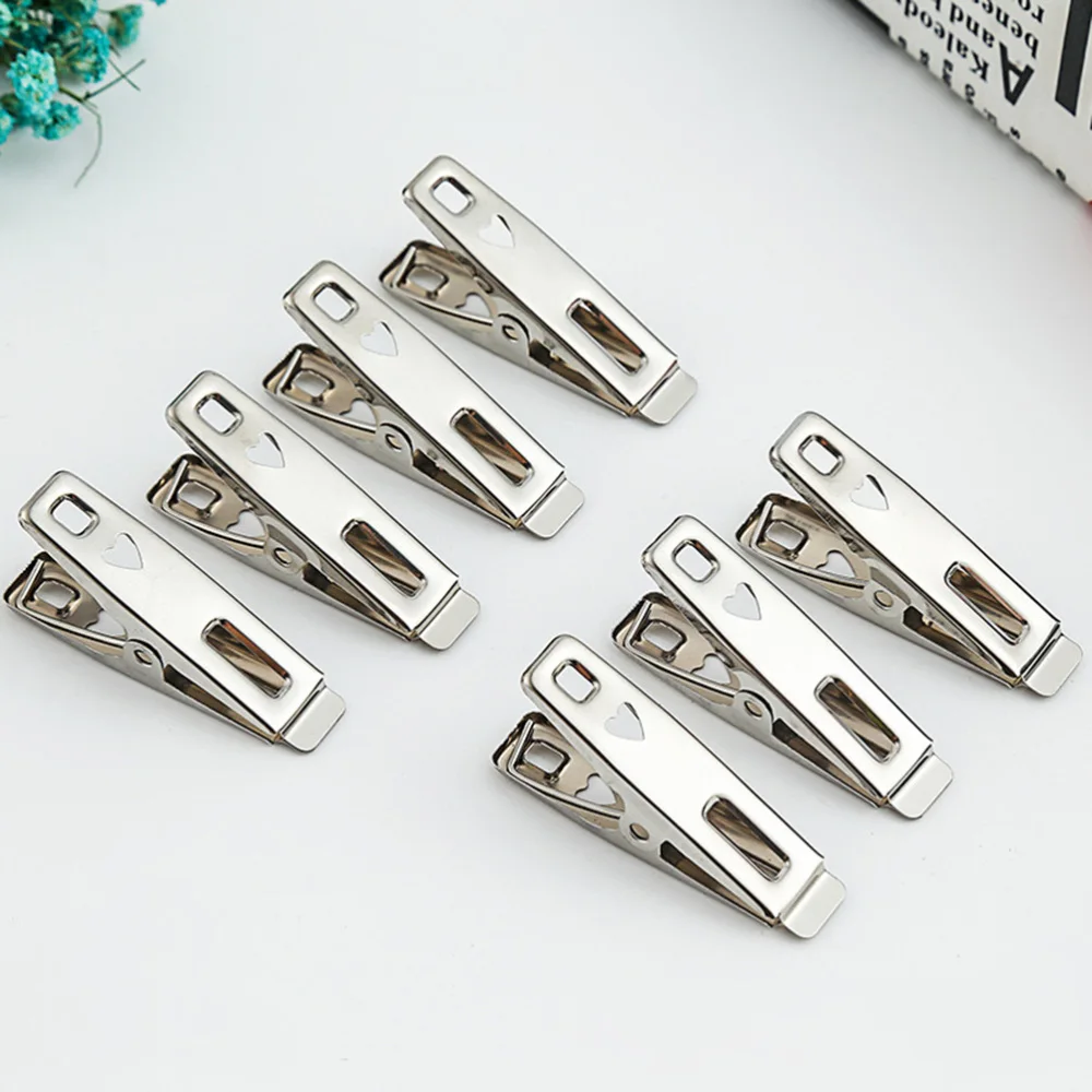 100PCS/Pack Stainless Steel Clothes Windproof Antiskid Metal Clothes Clips Clothes Drying Hanger (5cm)
100PCS/Pack Stainless Steel Clothes Windproof Antiskid Metal Clothes Clips Clothes Drying Hanger (5cm)