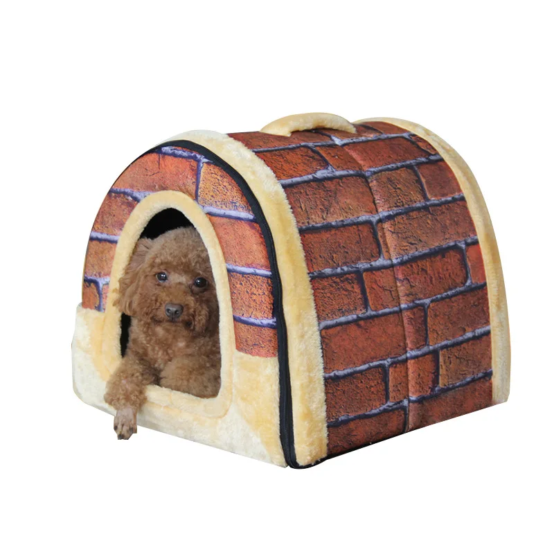 Soft Pet House Dog Bed for Dogs Cats Small Animals Enclosed Warm Plush Sleeping Nest Basket with Removable Cushion Dog Accessory
Soft Pet House Dog Bed for Dogs Cats Small Animals Enclosed Warm Plush Sleeping Nest Basket with Removable Cushion Dog Accessory
