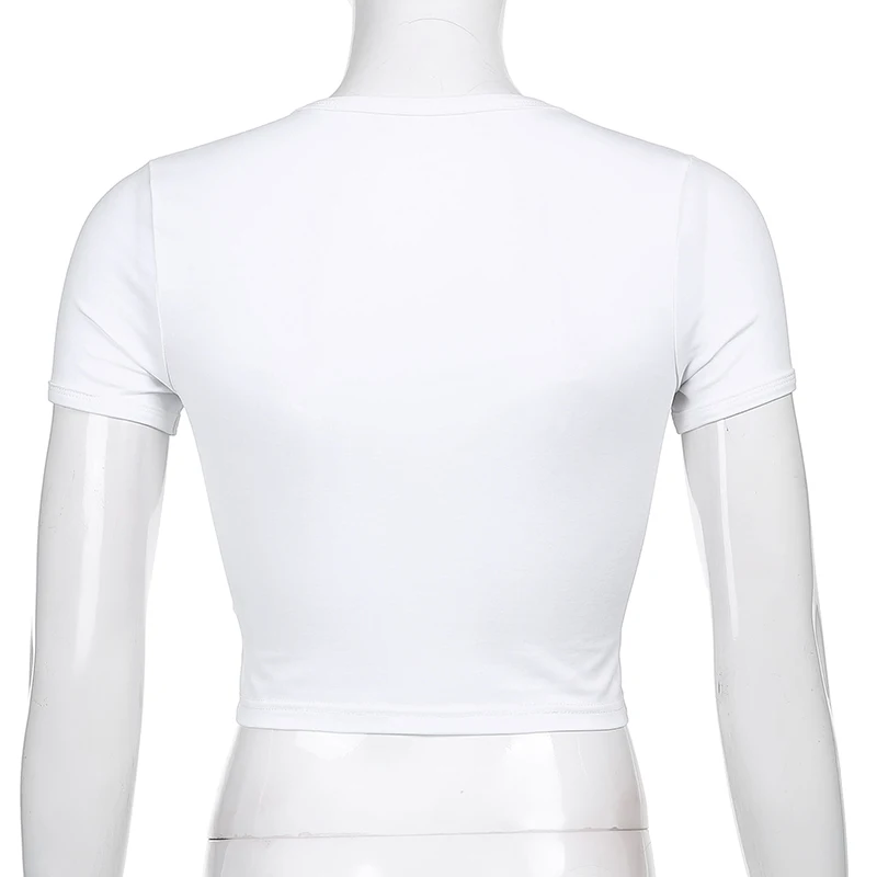 Letter Print Harajuku T Shirt Women y2k Aesthetic Hipster Casual White Cropped Top Short Sleeve O-neck Pullovers Tees Iamhotty
Letter Print Harajuku T Shirt Women y2k Aesthetic Hipster Casual White Cropped Top Short Sleeve O-neck Pullovers Tees Iamhotty