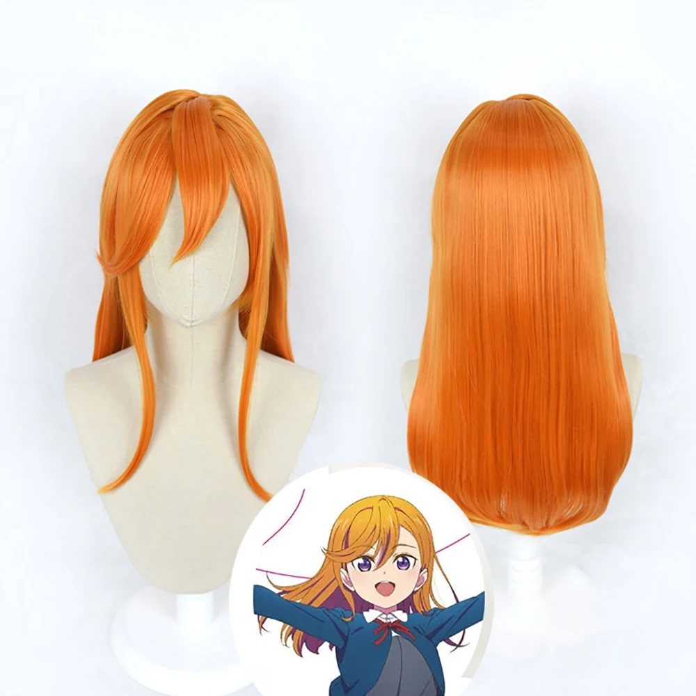 Anime LoveLive! SuperStar!! Liella! Shibuya Kanon Cosplay Wig Orange Long Straight Hair Heat Resistant Synthetic Wig + Wig Cap
Anime LoveLive! SuperStar!! Liella! Shibuya Kanon Cosplay Wig Orange Long Straight Hair Heat Resistant Synthetic Wig + Wig Cap