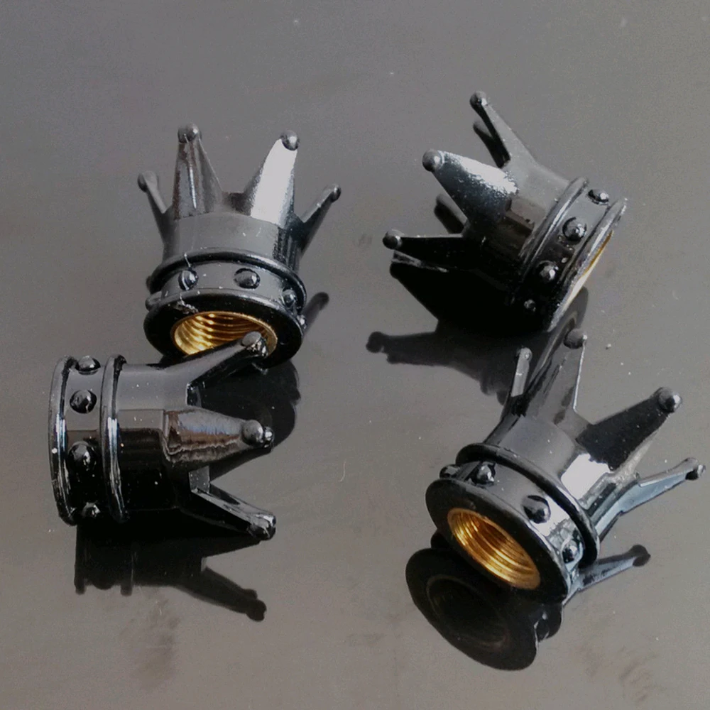4pcs Black Crown Style Cars Auto Vehicle Tire Air Valve Stems Cover Caps Wheel Rims Decorations Exterior Accessories Universal
4pcs Black Crown Style Cars Auto Vehicle Tire Air Valve Stems Cover Caps Wheel Rims Decorations Exterior Accessories Universal