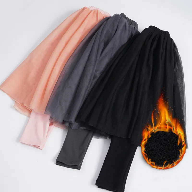 New Winter Thicken Mesh Girls Fake Two-Piece Culottes Casual Baby Girls Pants Fashion Personality Kids Pants for Girls, #8226
New Winter Thicken Mesh Girls Fake Two-Piece Culottes Casual Baby Girls Pants Fashion Personality Kids Pants for Girls, #8226
