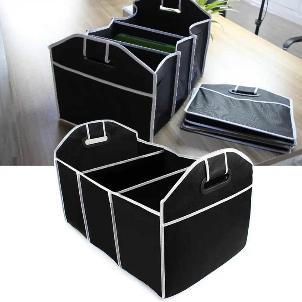 Hot Car Trunk Organizer Foldable Multifunctional Non-woven Cleaning Automobiles Trunk Box Sundries Storage Fabrics Box Carg F8A5
Hot Car Trunk Organizer Foldable Multifunctional Non-woven Cleaning Automobiles Trunk Box Sundries Storage Fabrics Box Carg F8A5