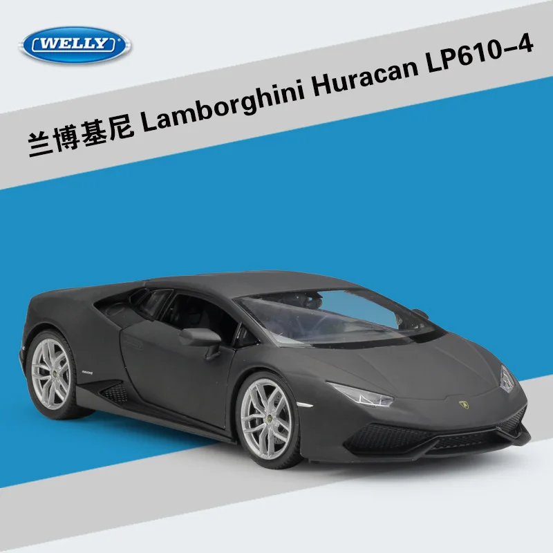 WELLY 1/24 Car Lamborghini Huracan LP610-4 Simulation Metal Diecast Model Cars Kids Toys Gifts
WELLY 1/24 Car Lamborghini Huracan LP610-4 Simulation Metal Diecast Model Cars Kids Toys Gifts