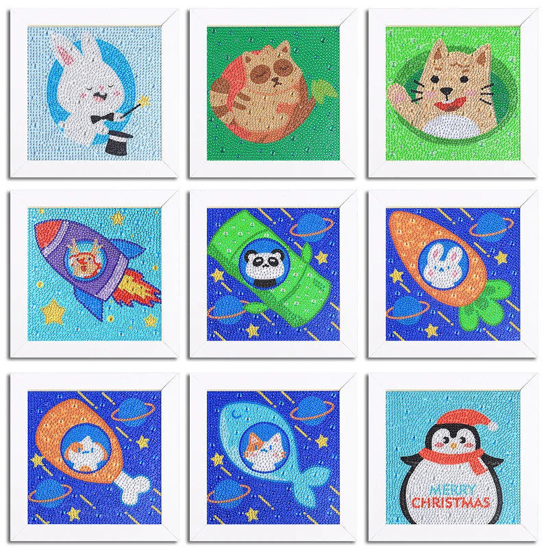 Framed 5d Children Diamond Painting Cartoon Art Ab Size Diamond Mosaic Animal Embroidery Cross Stitch Children Gift Handmade
Framed 5d Children Diamond Painting Cartoon Art Ab Size Diamond Mosaic Animal Embroidery Cross Stitch Children Gift Handmade