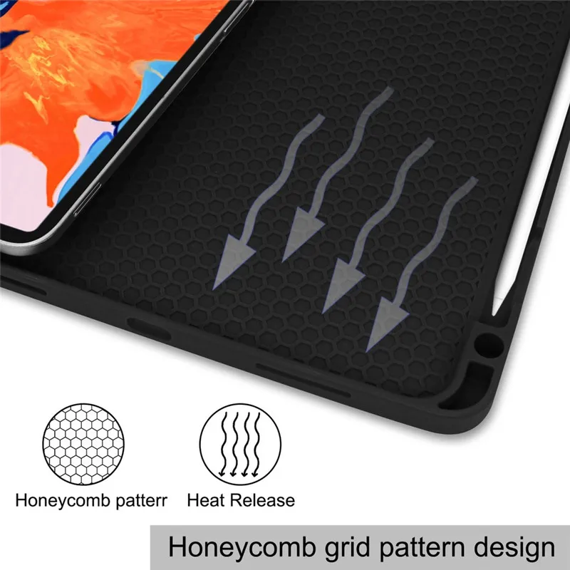 PU Leather Tri-fold Folio Stand Case For iPad Pro 12.9 2020 With Pencil Holder Cover Funda For iPad Pro 12.9 4th Generation 2020
PU Leather Tri-fold Folio Stand Case For iPad Pro 12.9 2020 With Pencil Holder Cover Funda For iPad Pro 12.9 4th Generation 2020