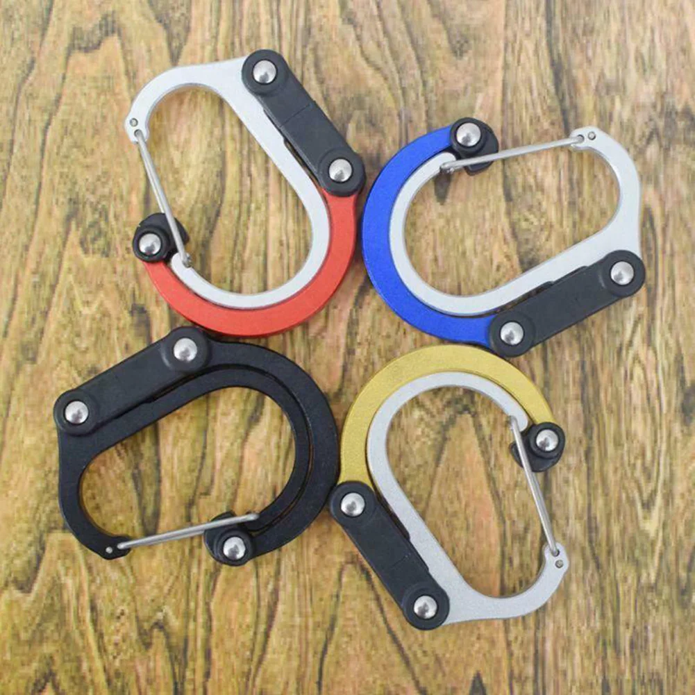 Multi-function Hook Aluminum Alloy D-Ring Carabiner Camping Fishing Hang Buckle Rotating Hook Clip Hiking
Multi-function Hook Aluminum Alloy D-Ring Carabiner Camping Fishing Hang Buckle Rotating Hook Clip Hiking