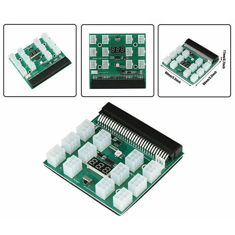 PCIE 12 В 64 Pin до 12x6 Pin адаптер источника питания для сервера коммутационная плата для HP 1200 Вт 750 Вт PSU сервер GPU BTC Майнинг
PCIE 12 В 64 Pin до 12x6 Pin адаптер источника питания для сервера коммутационная плата для HP 1200 Вт 750 Вт PSU сервер GPU BTC Майнинг