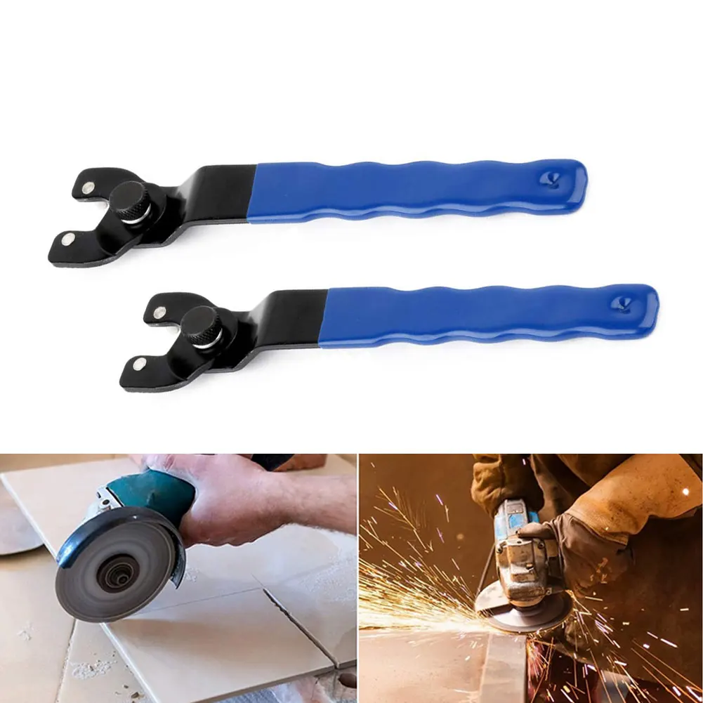 Adjustable Blue Angle Grinder Key Pin Spanner Plastic Handle Pin Wrench Spanner Home Wrenches Repair Tool Accessories
Adjustable Blue Angle Grinder Key Pin Spanner Plastic Handle Pin Wrench Spanner Home Wrenches Repair Tool Accessories