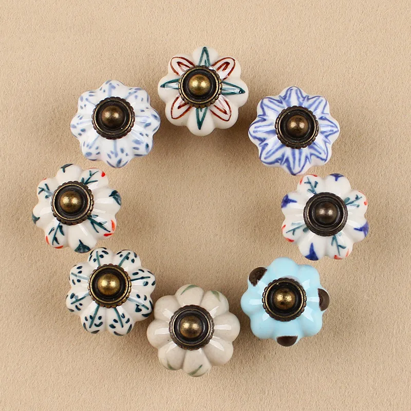 Ceramic Imitation Classical New Chinese European and American Drawer Handle Retro Cabinet Wardrobe Door
Ceramic Imitation Classical New Chinese European and American Drawer Handle Retro Cabinet Wardrobe Door