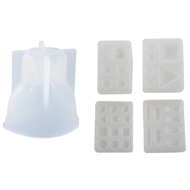 5PC Diy Geometric Triple-Cornered Mirror Craft Jewelry Making Decorative With DIY Crystal Epoxy Mold Money Bag Lucky Bag
5PC Diy Geometric Triple-Cornered Mirror Craft Jewelry Making Decorative With DIY Crystal Epoxy Mold Money Bag Lucky Bag