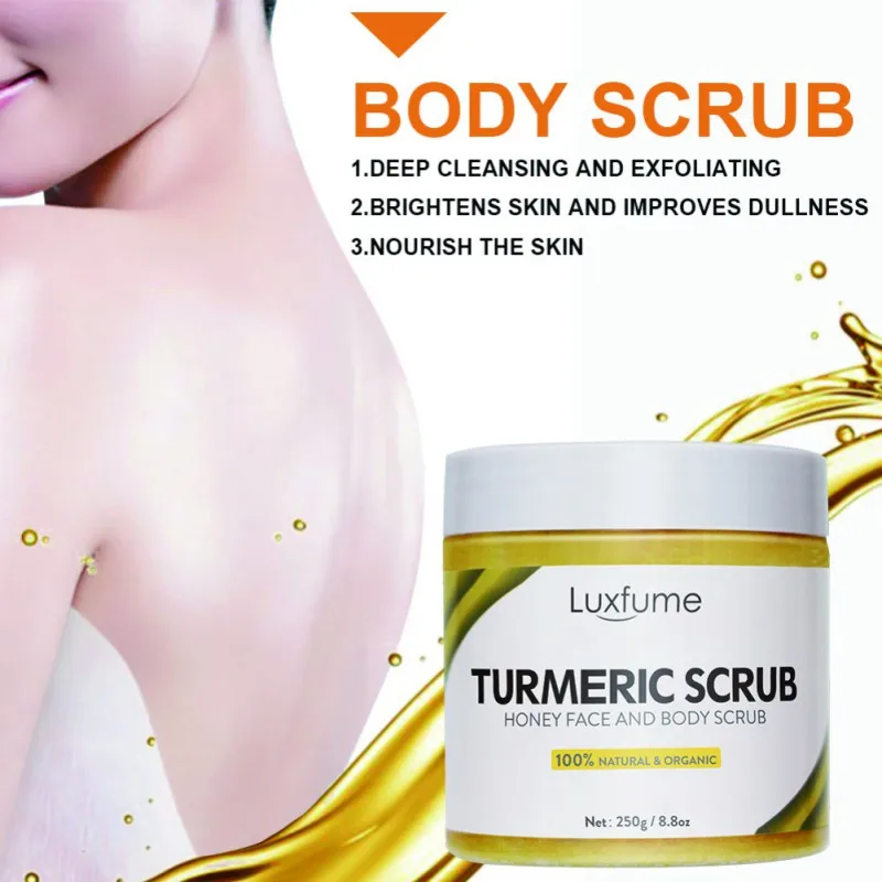 Куркума крем-скраб для тела смягчают срезают повреждала нежную кожу отшелушивающим скрабом глубокий для очистки пор лечение от прыщей, отб...
Куркума крем-скраб для тела смягчают срезают повреждала нежную кожу отшелушивающим скрабом глубокий для очистки пор лечение от прыщей, отб...