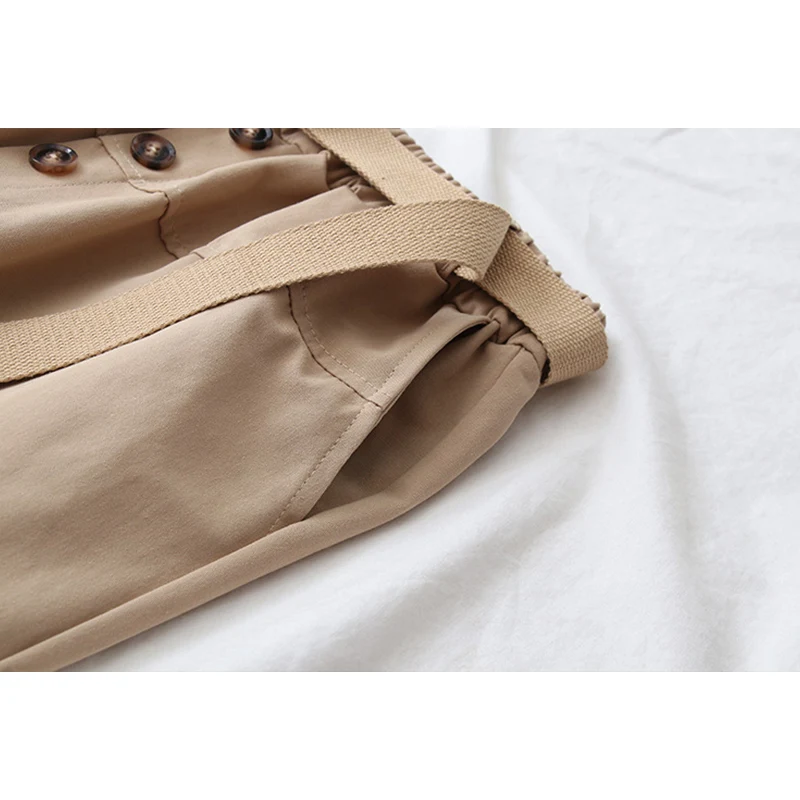 SURMIITRO Long Harem Pants Women With Belt 2021 Spring Autumn Korean Style Button High Elastic Waist Cargo Trousers Female
SURMIITRO Long Harem Pants Women With Belt 2021 Spring Autumn Korean Style Button High Elastic Waist Cargo Trousers Female