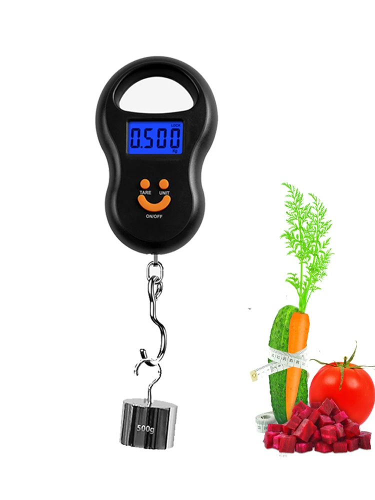 Electronic Spring Balance Vastar 50KG/10g Mini Digital Scale Led Display Scale For Fishing Scale Electronic Kitchen Tools
Electronic Spring Balance Vastar 50KG/10g Mini Digital Scale Led Display Scale For Fishing Scale Electronic Kitchen Tools