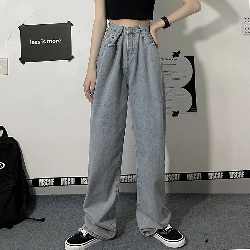 Sakurada Kawashima 2021 New Autumn and Winter Harajuku Style Net Red Super Popular Daddy Pants Loose Wide Leg Jeans for Women
Sakurada Kawashima 2021 New Autumn and Winter Harajuku Style Net Red Super Popular Daddy Pants Loose Wide Leg Jeans for Women