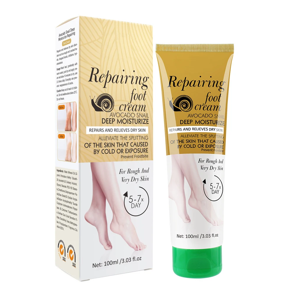 Snail Repair Foot Cream Anti-bacterial Softens Cuticles Removes Cocoon Heel Cream Nourishing Smooth Feet Care Deep Moisturize
Snail Repair Foot Cream Anti-bacterial Softens Cuticles Removes Cocoon Heel Cream Nourishing Smooth Feet Care Deep Moisturize