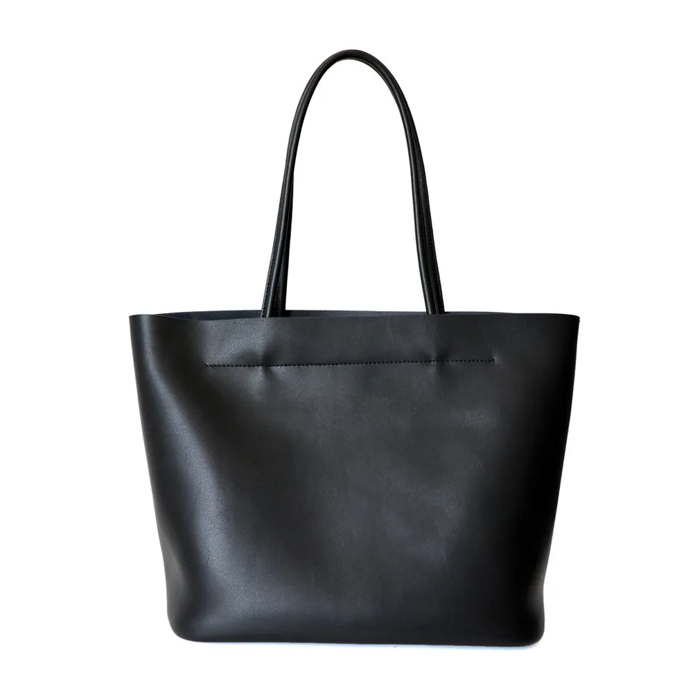 2020 Autumn and Winter Korean-Style Tote Large-Capacity Soft Leather Shoulder Tote Bag Leather Shopping Bag for Women
2020 Autumn and Winter Korean-Style Tote Large-Capacity Soft Leather Shoulder Tote Bag Leather Shopping Bag for Women