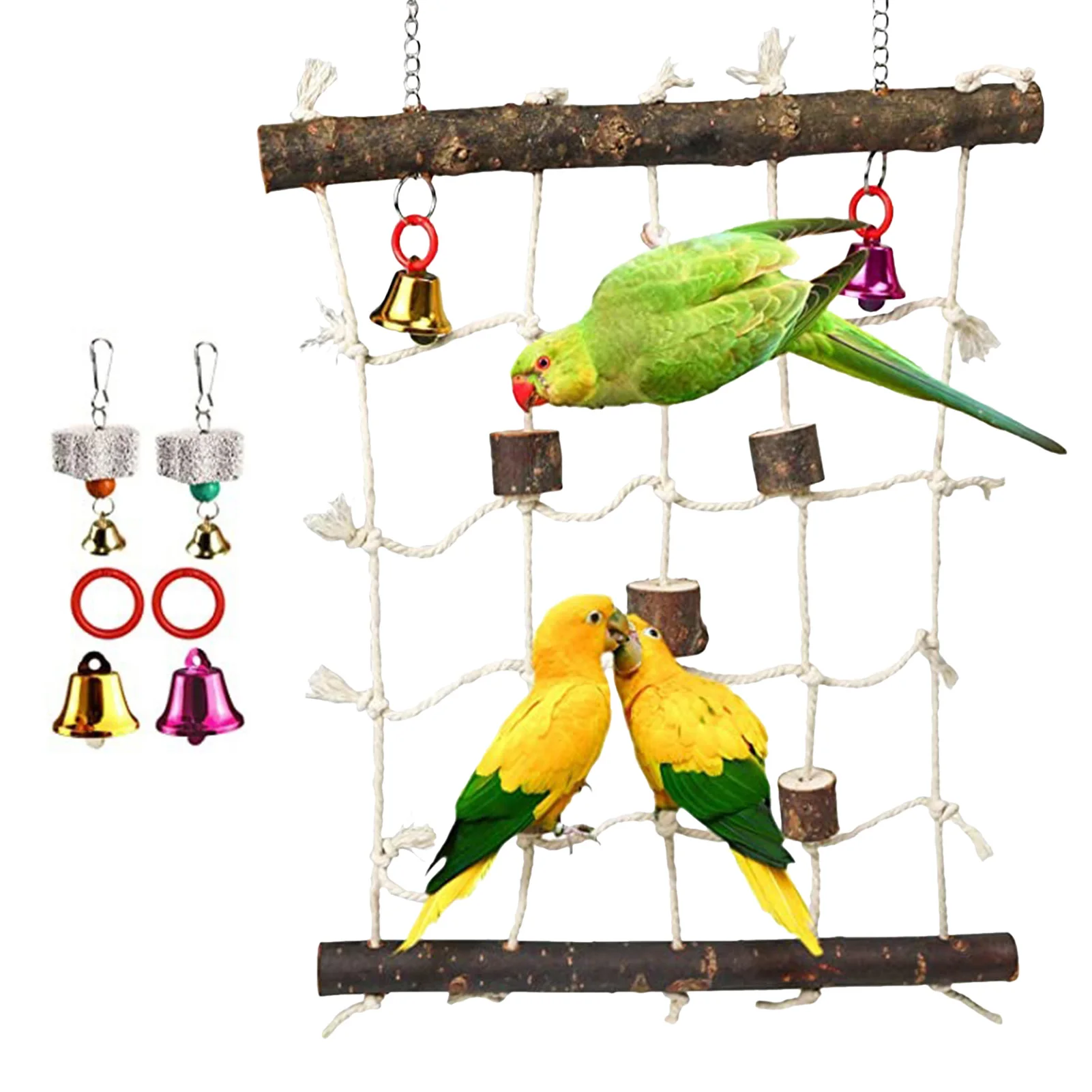 Сеть для скалолазания, игрушка для птиц, качели, веревка для птиц, подставка для птиц, сетка для гамака, подвесная птица, подъем, лестница, жев...
Сеть для скалолазания, игрушка для птиц, качели, веревка для птиц, подставка для птиц, сетка для гамака, подвесная птица, подъем, лестница, жев...