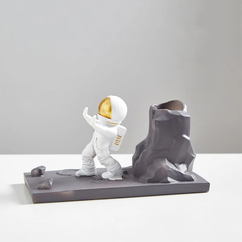 Astronaut Shape Pen Holder for Mobile Phone Practical Desk Decoration Nordic Personality Home Decor VJ-Drop
Astronaut Shape Pen Holder for Mobile Phone Practical Desk Decoration Nordic Personality Home Decor VJ-Drop