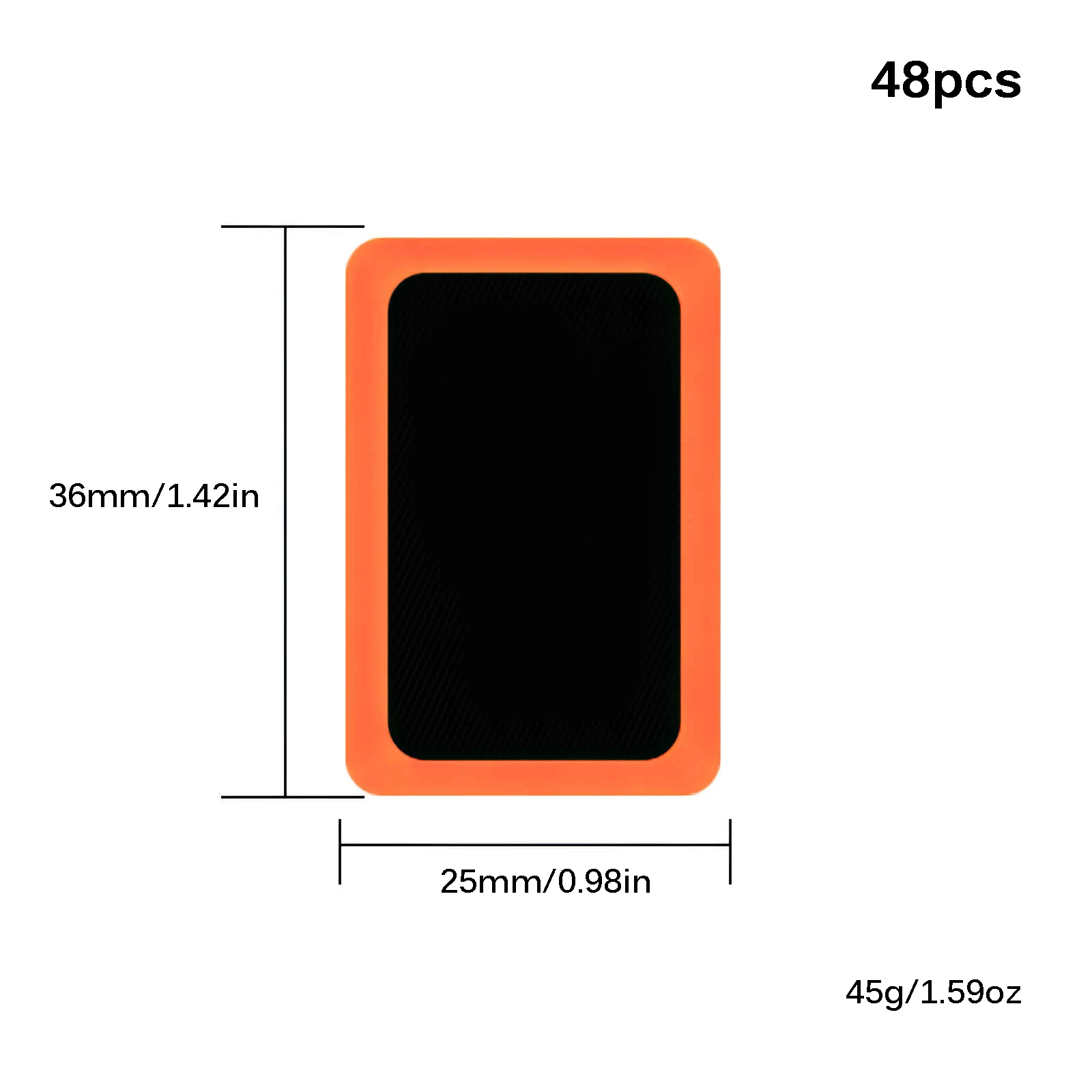 48PC Car Motorcycle Electric Vehicle Tire Repair Film Inner Tube Repair Kit Round/Square Perforated Pad Rubber Perforated Patch
48PC Car Motorcycle Electric Vehicle Tire Repair Film Inner Tube Repair Kit Round/Square Perforated Pad Rubber Perforated Patch