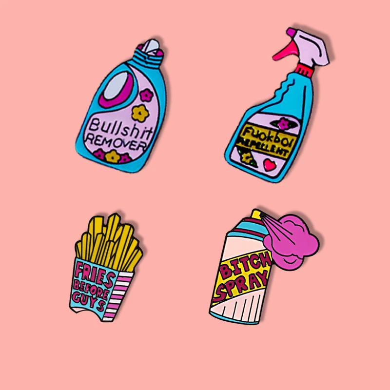 Мультяшные булавки, репеллент, искусственная кожа, забавное милое средство для удаления спрея, эмалевые булавки, чистящие джинсовые булавк...
Мультяшные булавки, репеллент, искусственная кожа, забавное милое средство для удаления спрея, эмалевые булавки, чистящие джинсовые булавк...