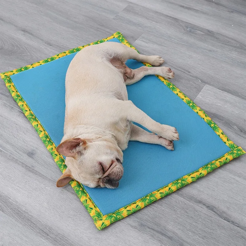 Hawaiian Style Pets Cold Pet Carpet Pet Cool Ice Pad Cold Silk Moisture-proof Sofa Mats Portable Tour Sleeping Pet Accessories
Hawaiian Style Pets Cold Pet Carpet Pet Cool Ice Pad Cold Silk Moisture-proof Sofa Mats Portable Tour Sleeping Pet Accessories