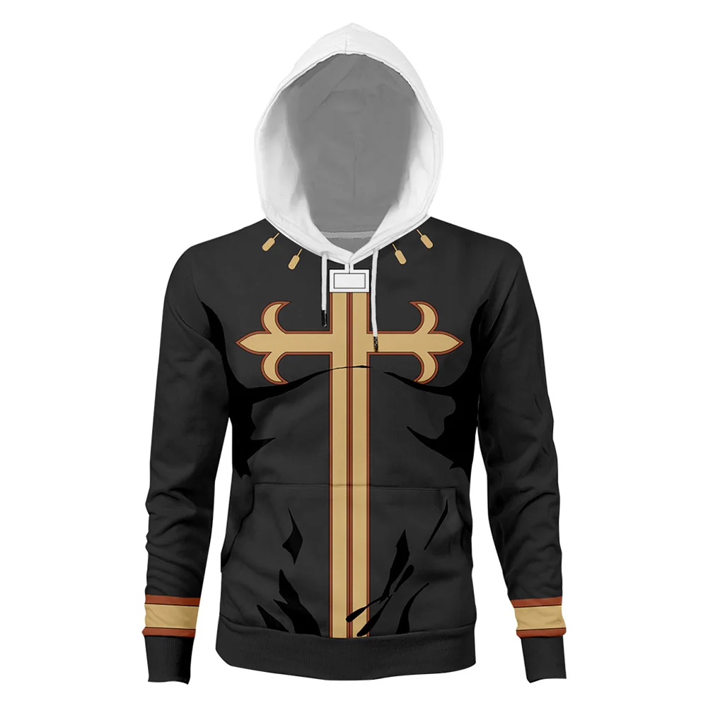 Толстовка с капюшоном для косплея, с 3D-принтом
Толстовка с капюшоном для косплея, с 3D-принтом