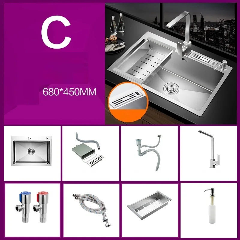 Waschbecken Dissipador Evier Cuisine Zlewozmywak Ze Stali Nierdzewnej Fregadero De Cocina Cuba Pia Cozinha Lavabo Kitchen Sink
Waschbecken Dissipador Evier Cuisine Zlewozmywak Ze Stali Nierdzewnej Fregadero De Cocina Cuba Pia Cozinha Lavabo Kitchen Sink