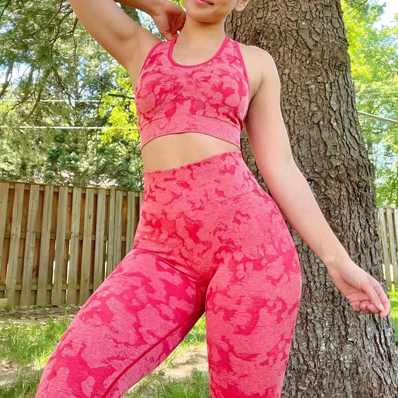 2PCS/Set Seamless Camo Yoga Set Women Fitness Gym Clothing Booty Yoga Leggings+Sport Bra Camouflage Sport Suit Femme Sportswear
2PCS/Set Seamless Camo Yoga Set Women Fitness Gym Clothing Booty Yoga Leggings+Sport Bra Camouflage Sport Suit Femme Sportswear