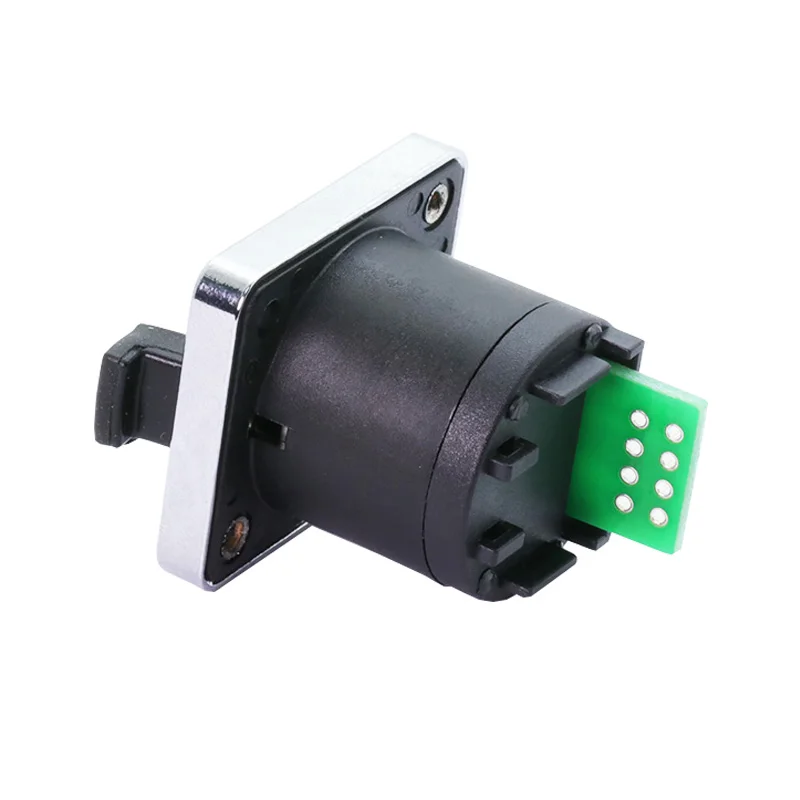 100pcs/lot 8P8C RJ45 Female Jack Panel Mount with PCB Board IP65 Waterproof RJ45 Ethernet Plug Socket Chassis Connector Terminal
100pcs/lot 8P8C RJ45 Female Jack Panel Mount with PCB Board IP65 Waterproof RJ45 Ethernet Plug Socket Chassis Connector Terminal