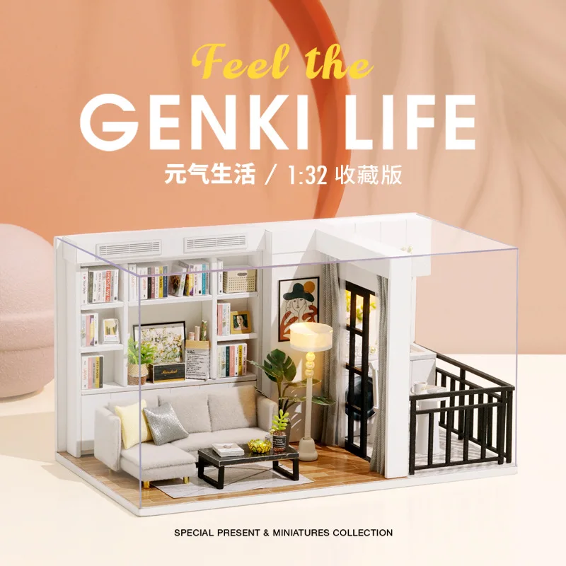 Diy Dollhouse Miniature Wooden Dollhouse Furniture Kit Music House 1:32 Led Toys for Children Birthday Gift P209
Diy Dollhouse Miniature Wooden Dollhouse Furniture Kit Music House 1:32 Led Toys for Children Birthday Gift P209