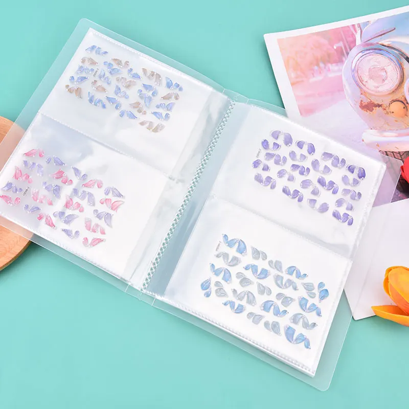 80 Sheets 3D Nail Sticker Decal Collecting Albums Storage Holder Nail Art Display Showing Book Container Tool Matte Transparent
80 Sheets 3D Nail Sticker Decal Collecting Albums Storage Holder Nail Art Display Showing Book Container Tool Matte Transparent