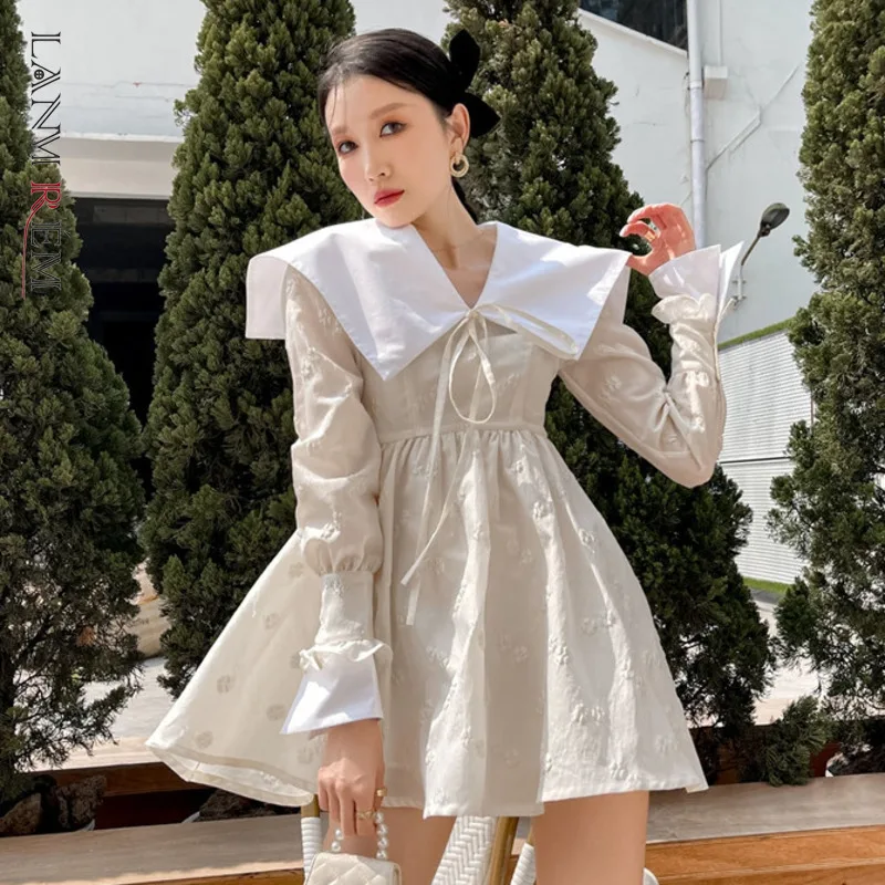 LANMREM 2022 New Spring Short Dress Long Sleeve Women Cute Dresses Ladies Elegant Streetwear Clothes 2D1557
LANMREM 2022 New Spring Short Dress Long Sleeve Women Cute Dresses Ladies Elegant Streetwear Clothes 2D1557