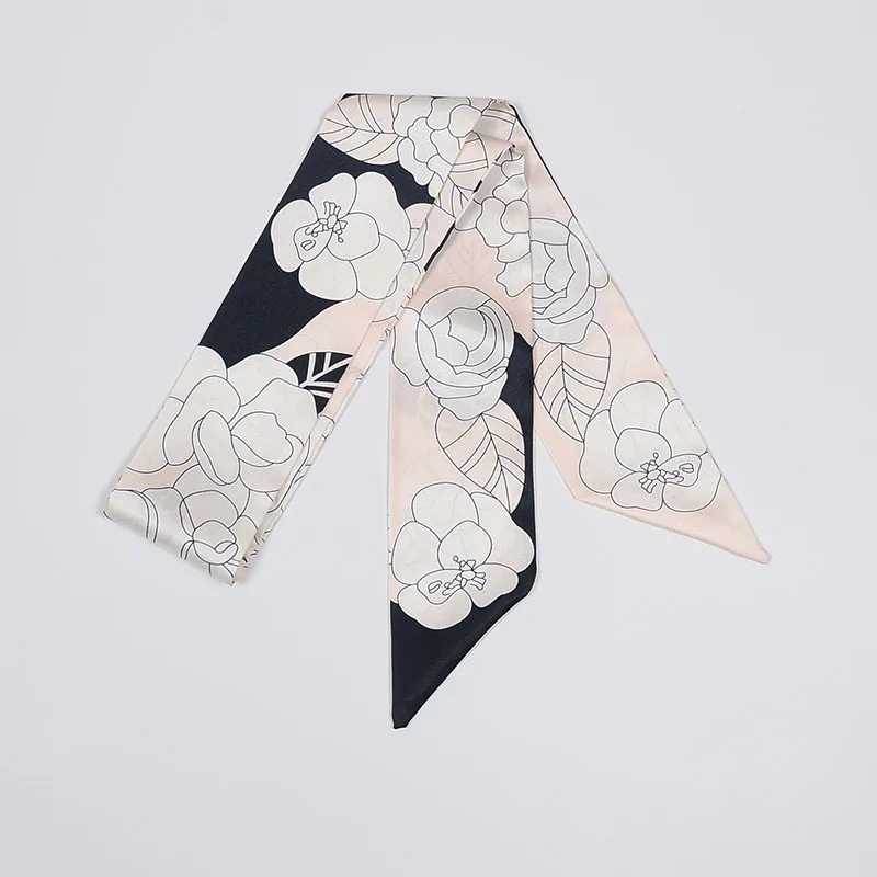 French retro scarf Camellia Joker small ribbon ladies scarf hair band custom long square hair band ins wind
French retro scarf Camellia Joker small ribbon ladies scarf hair band custom long square hair band ins wind