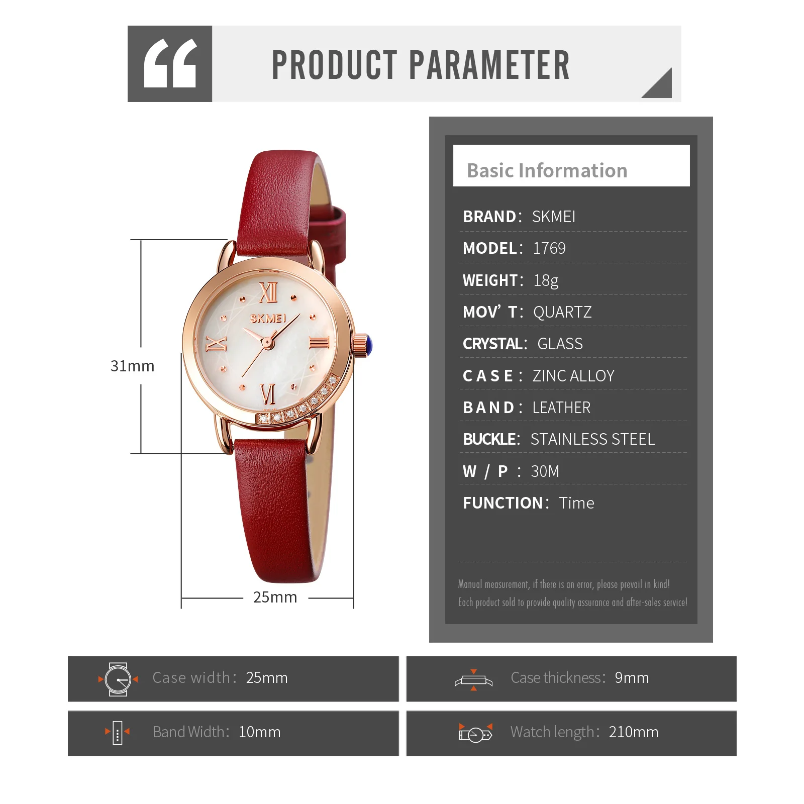SKMEI Elegant Slim Women Quartz Watches Fashion Rhinestone Womens Wristwatch Textured Design Leather Strap Lady Girls Watch 1769
SKMEI Elegant Slim Women Quartz Watches Fashion Rhinestone Womens Wristwatch Textured Design Leather Strap Lady Girls Watch 1769