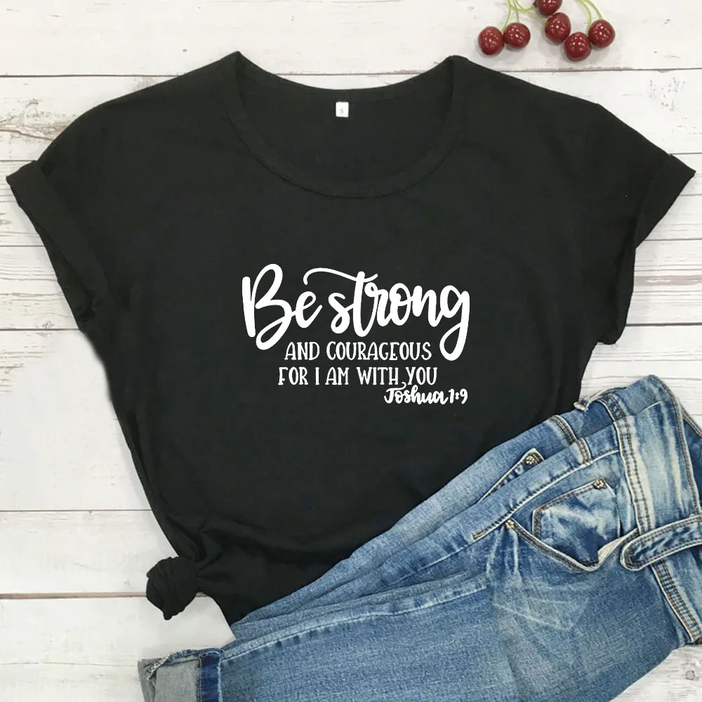 Be Strong Funny T Shirt Women T-shirt Summer Black Short Sleeve Tshirt Women Cotton Camiseta Mujer Casual Tee Shirt Femme Top
Be Strong Funny T Shirt Women T-shirt Summer Black Short Sleeve Tshirt Women Cotton Camiseta Mujer Casual Tee Shirt Femme Top
