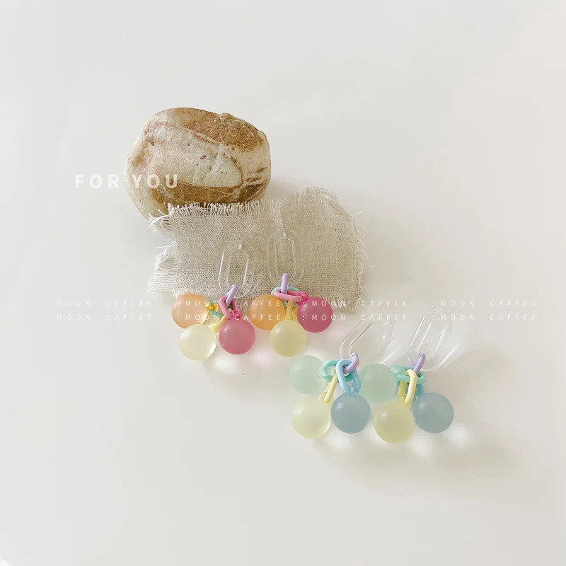 S925 Hit Color Geometric Candy Color Ball Pendant Earrings Classic Simple Earrings Female Smart Girly Trendy Earrings
S925 Hit Color Geometric Candy Color Ball Pendant Earrings Classic Simple Earrings Female Smart Girly Trendy Earrings