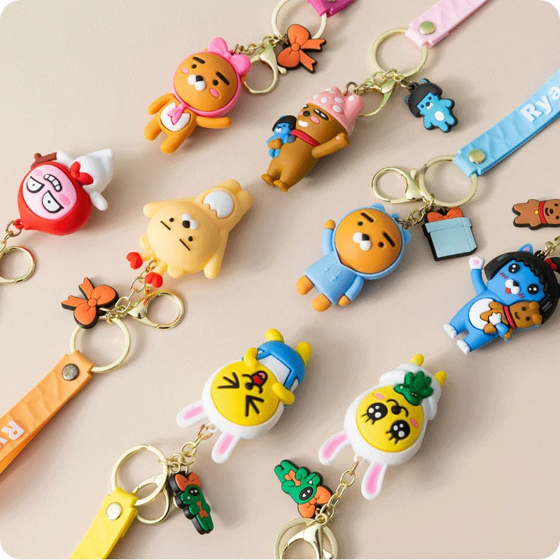 KAKAO Keychain Cute Cartoon Toy Backpack Accessories Bag Decoration Car Key Pendant Keyring Send Friend Gift New Product 2021
KAKAO Keychain Cute Cartoon Toy Backpack Accessories Bag Decoration Car Key Pendant Keyring Send Friend Gift New Product 2021