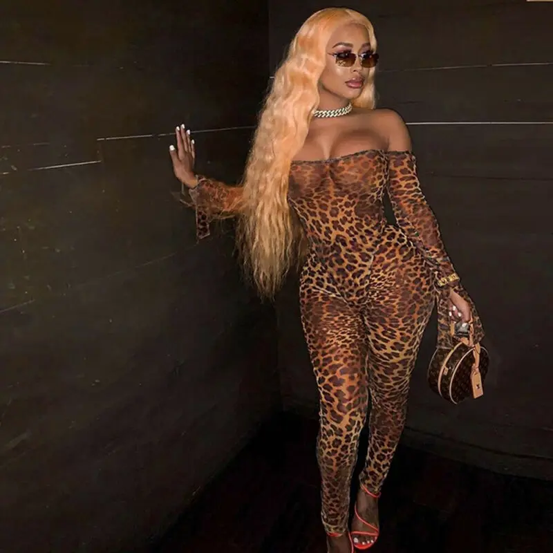 2019 Women's Slim Clothing Jumpsuits Fashion Women Ladies Holdiay Long Sleeve Leopard Print Summer Jumpsuit Romper
2019 Women's Slim Clothing Jumpsuits Fashion Women Ladies Holdiay Long Sleeve Leopard Print Summer Jumpsuit Romper