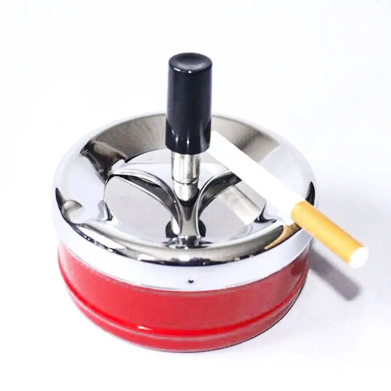 2021 New Portable Metal Spinning Ashtray With Press Rotating Lid Practical Cigarette Collector
2021 New Portable Metal Spinning Ashtray With Press Rotating Lid Practical Cigarette Collector