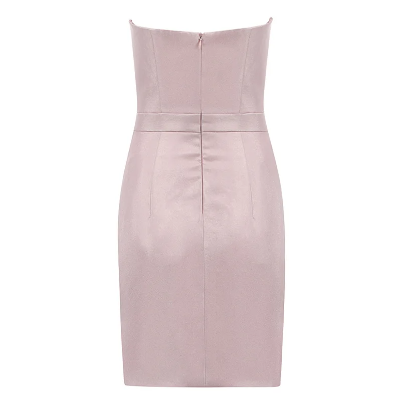 2021 High Quality Sexy Strapless Summer Women Dress Elegant Off Shoulder Draped Bodycon Mini Night Club Celebrity Party Dress
2021 High Quality Sexy Strapless Summer Women Dress Elegant Off Shoulder Draped Bodycon Mini Night Club Celebrity Party Dress